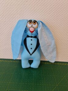 Textile teddy bunny with metric buy in Tallinn